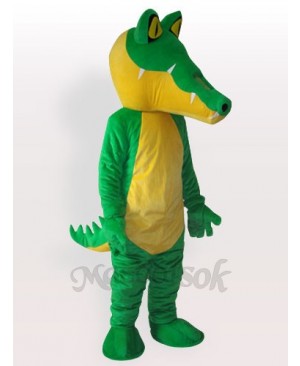 Yellow Belly Crocodile Adult Mascot Costume