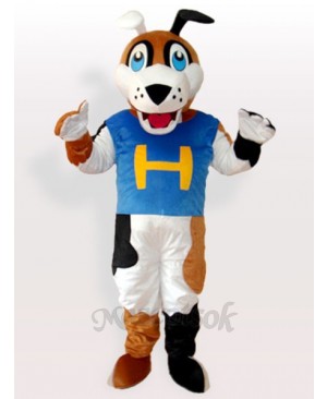 H Dog Adult Mascot Costume