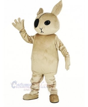 Rabbit Butler Mascot Costume Cartoon