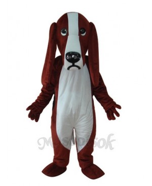 Dog Short Plush Adult Mascot Costume