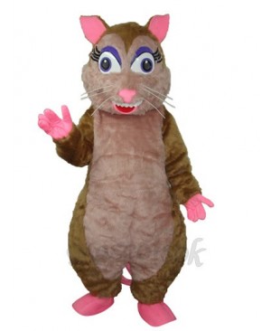 Vole Plush Mascot Adult Costume