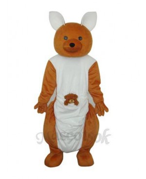 Long-feet Kangaroo Plush Mascot Adult Costume