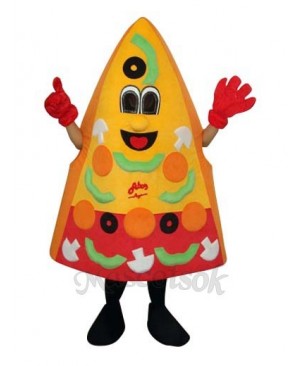 Pizza Mascot Adult Costume