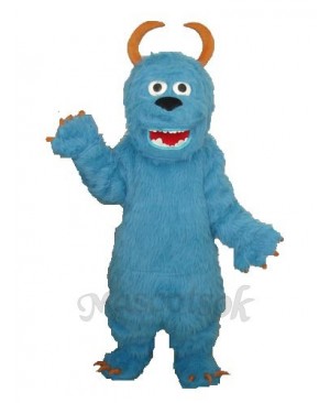 Blue Sulley Monsters Inc Mascot Adult Costume