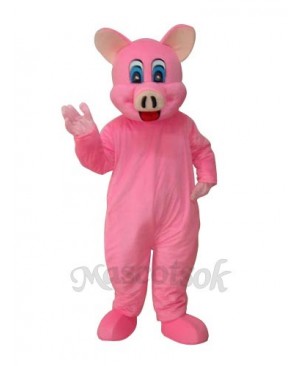 Pink Pig Mascot Adult Costume