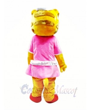 Female Daniel Tiger Mascot Costumes 