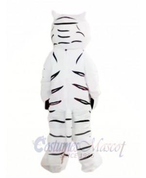 Fierce White Tiger Mascot Costumes 