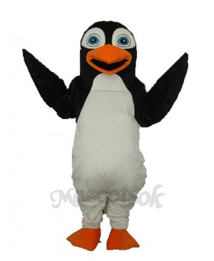 Black Penguin Mascot Adult Costume