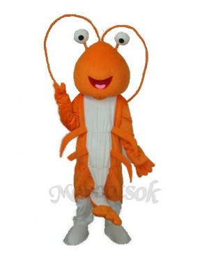 Prawn Mascot Adult Costume