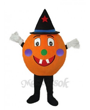 Pumpkin Mascot Adult Costume