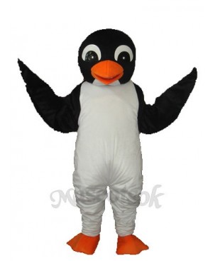 Orange Mouth Penguin Mascot Adult Costume