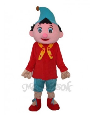3nd Version Pinocchio Mascot Adult Costume