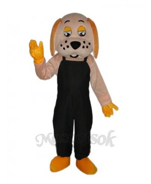 Lucky Dog Mascot Adult Costume