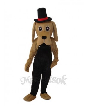 Shar Pei Dog Mascot Adult Costume