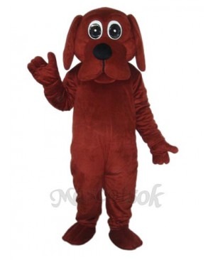 Rooney Brown Dog Mascot Adult Costume