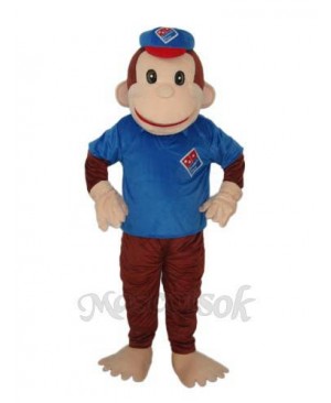 Lucky Monkey Mascot Adult Costume