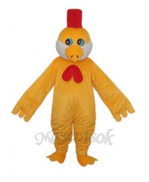 Little Yellow Chicken Mascot Adult Costume