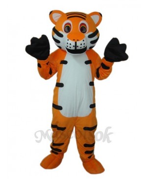 Red Tiger Mascot Adult Costume