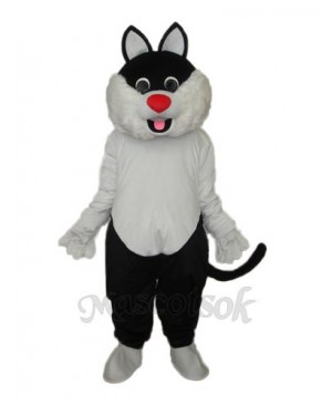 Haha Cat Mascot Adult Costume