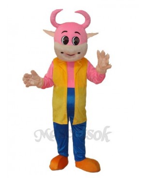 No.1 Cow Mascot Adult Costume