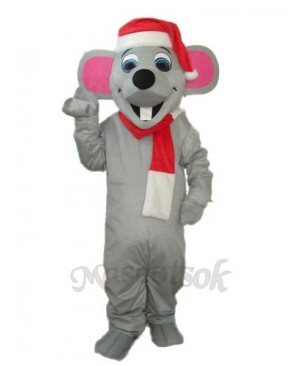 Christmas Mouse Mascot Adult Costume