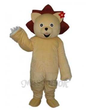 Golden Lion Mascot Adult Costume