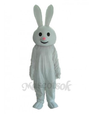 Easter Pink Nose Rabbit Mascot Adult Costume