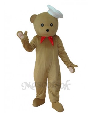 Chef Bear Mascot Adult Costume