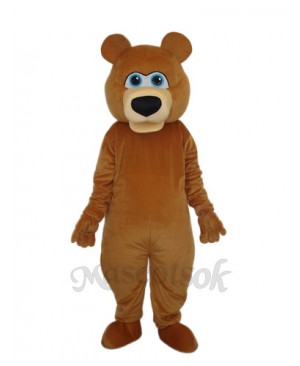 Brown Bear Adult Mascot Funny Costume