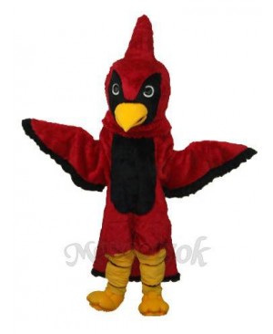 Red Eagle Mascot Adult Costume