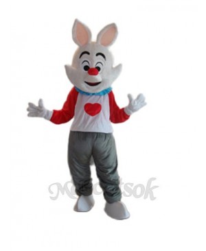 Easter Dada Rabbit Mascot Adult Costume