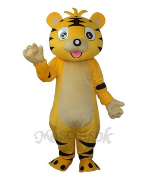 Small Tiger Mascot Adult Costume