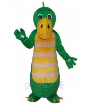 Green Chinese Dragon Mascot Adult Costume