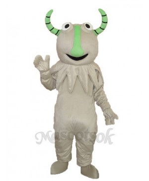 Gray Monster Mascot Adult Costume