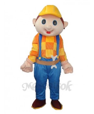 Building Anti-male (with wrench) Mascot Adult Costume