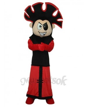 Fire Boy Mascot Adult Costume