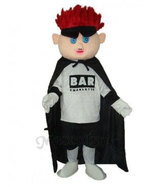 Red Hair Boy (facelift) Mascot Adult Costume