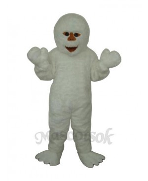 Himalaya Snowman Mascot Adult Costume