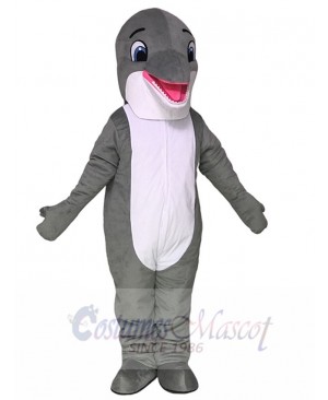 Lovely Grey Dolphin Mascot Costumes Sea Ocean 