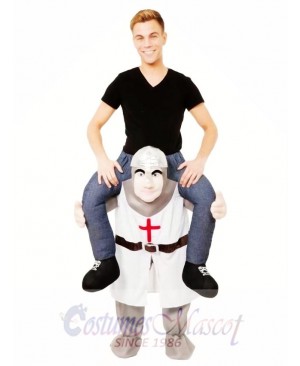 The Crusades Piggy Back Carry Me Mascot Costume Crusader Knight Fancy Dress