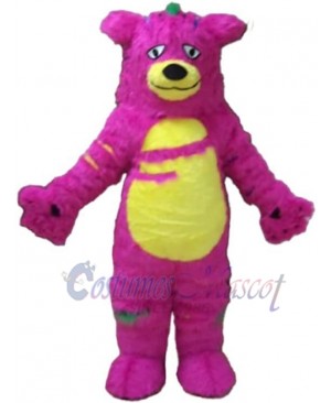 Halloween Purple Monster Mascot Costume