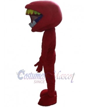 Grotesque Mouth Mascot Costume