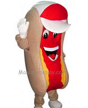 Hot Dog Mascot Costume Fancy Dress Outfit