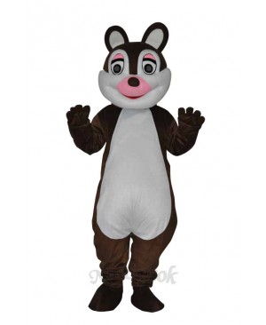 Cute little Squirrel Adult Mascot Costume