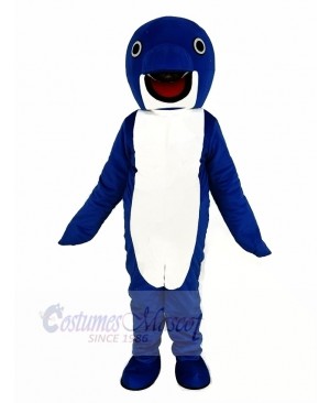 Cute Blue Whale Costume Mascot Animal