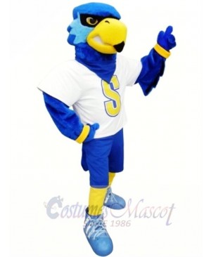 Sport Blue Bird Mascot Costume 