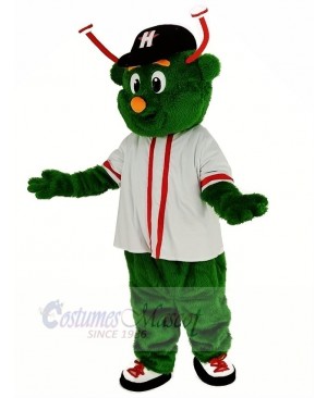 Astros Aliens with White T-shirt Mascot Costume