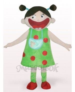 Arab Girl Plush Adult Mascot Costume