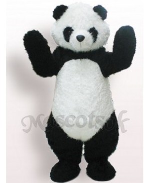 Black And White Panda Plush Adult Mascot Funny Costume