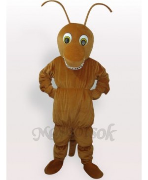 Brown Ant Short Plush Adult Mascot Costume